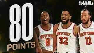 Jalen Brunson - OG Anunoby - Karl-Anthony Towns - New York Knicks