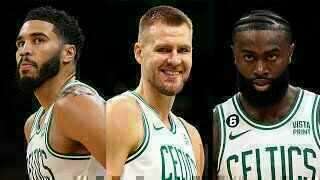 Jayson Tatum - Kristaps Porzingis - Jaylen Brown - Boston Celtics