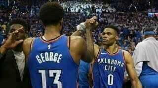 Russell Westbrook - Paul George - Oklahoma City Thunder