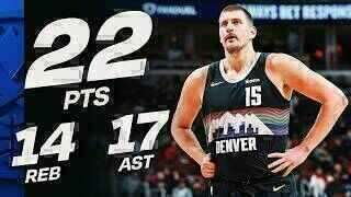 Nikola Jokic - Denver Nuggets - Chicago Bulls
