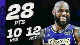 LeBron James - Los Angeles Lakers - Dallas Mavericks