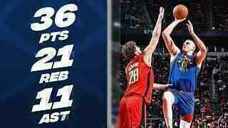 Nikola Jokic - Denver Nuggets - Oscar Robertson - Wilt Chamberlain - Michael Porter Jr - Fred Van Vleet