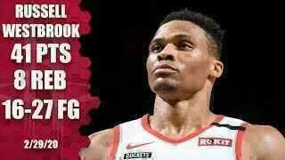 Russell Westbrook - Houston Rockets - Jayson Tatum - Boston Celtics