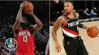 James Harden - Houston Rockets - CJ McCollum - Portland Trail Blazers